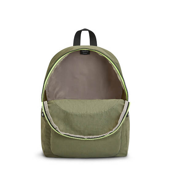 Kipling Curtis Medium Rugzak Olijfgroen | België 1688MQ